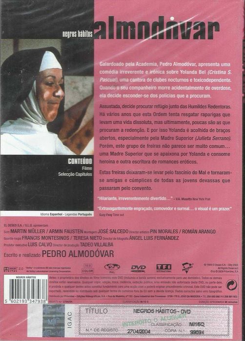 Negros Hábitos (novo) (1983)