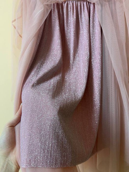 Спідниця з люрексом і фатином