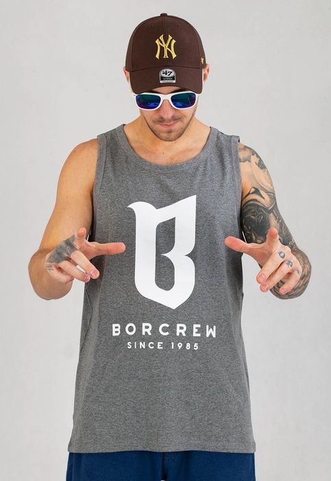 Borcrew BOR Koszulka Tanktop Podkoszulka Biuro Ochrony Rapu Paluch