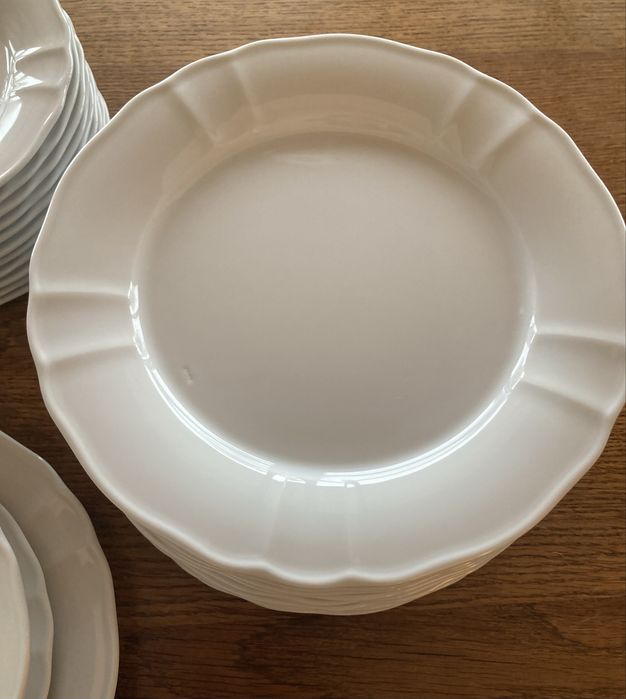 Serviço de Jantar completo porcelana branco / complete dinner service