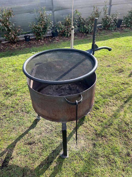 Grill palenisko regulowany ruszt blacha 4mm