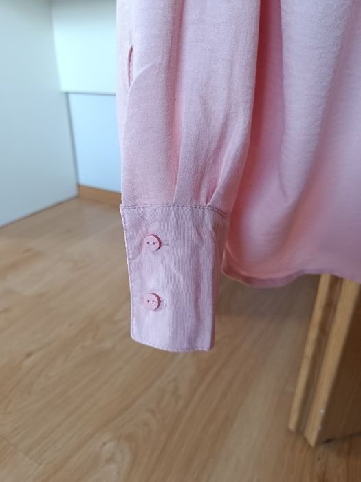 Nowa Koszula damska pudrowy róż rozmiar M