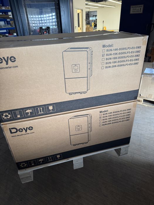 Гібрідний інвертор Deye SUN-30K-SG02-HP3-3200$ Дея 6,8,10 12 15 16 20 кВт