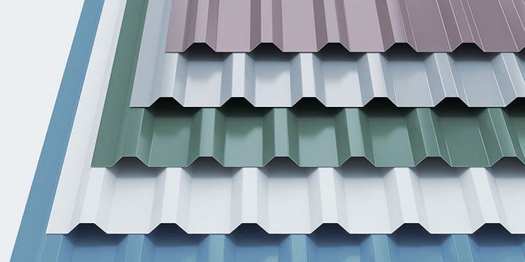 Профнастил, металлочерепица, водосливные системы