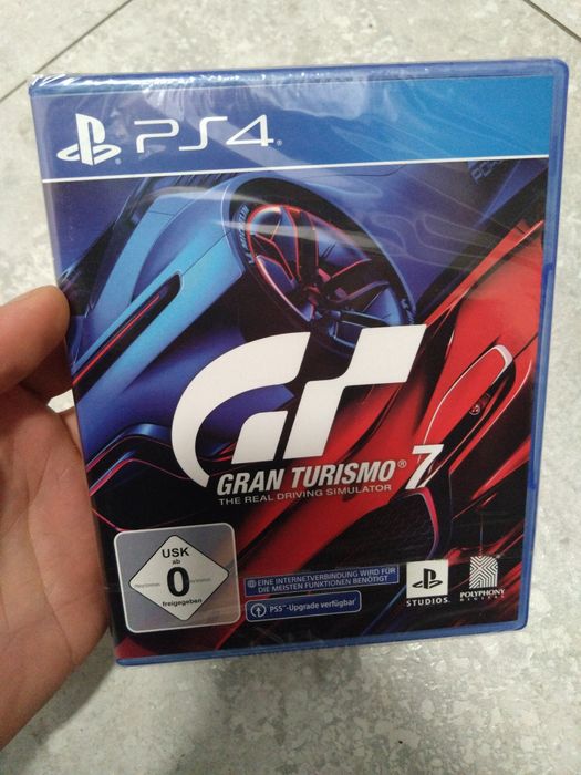 NOWA gra w folii Gran Turismo 7 - PS4 -okazja