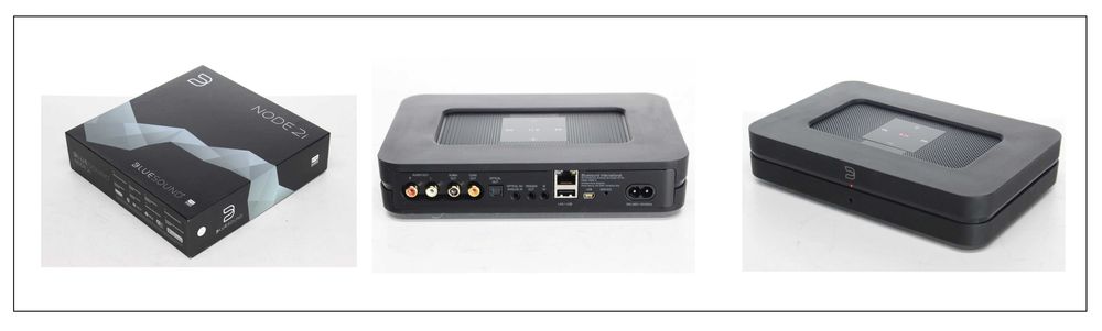 Streamer de música sem fio Bluesound NODE 2i