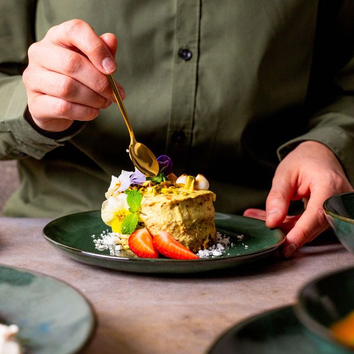 Serwis obiadowy na 6/12 osób Nowoczesny Do Zmywarki Komplet Zielony