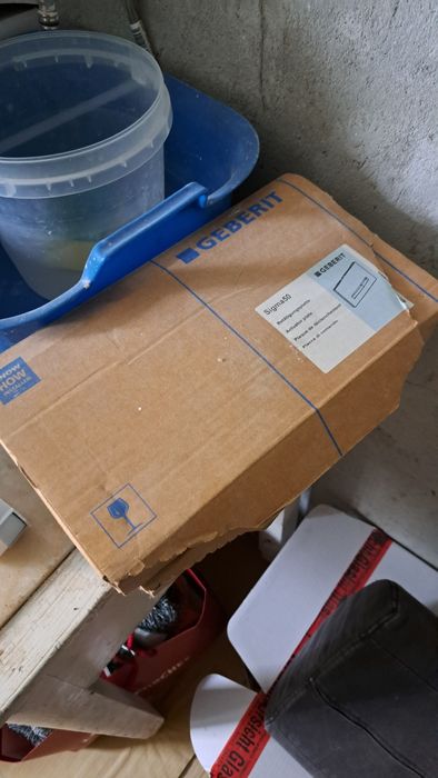 Placa vidro branca sigma 50 geberit