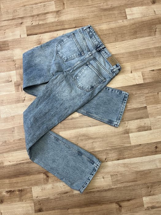 Spodnie jeansy dzwony damskie XS