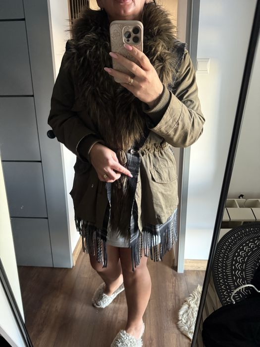 Parka z futerkiem