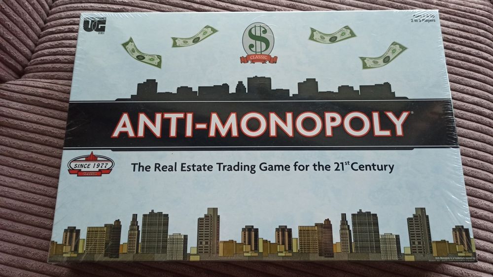 Anti-monopoly gra planszowa ang