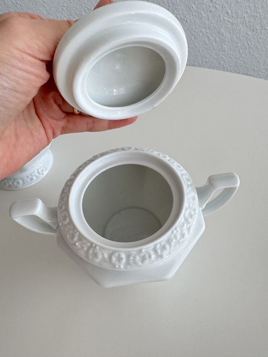 Rosenthal Biała Maria cukiernica biała porcelana