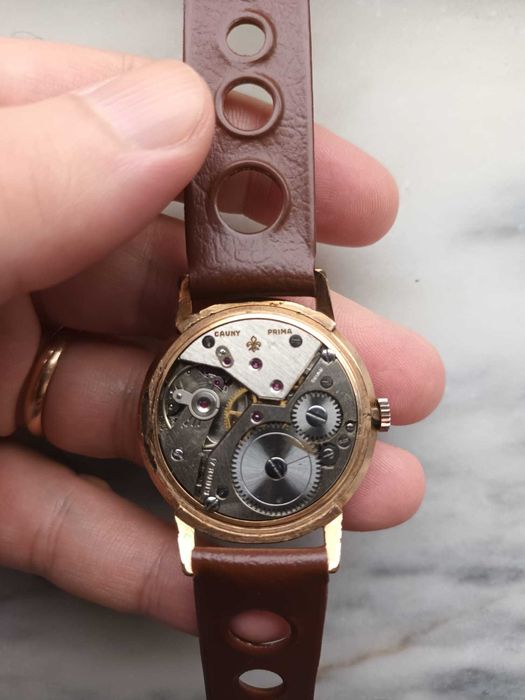 Relógio Cauny Calendário 17 Rubis