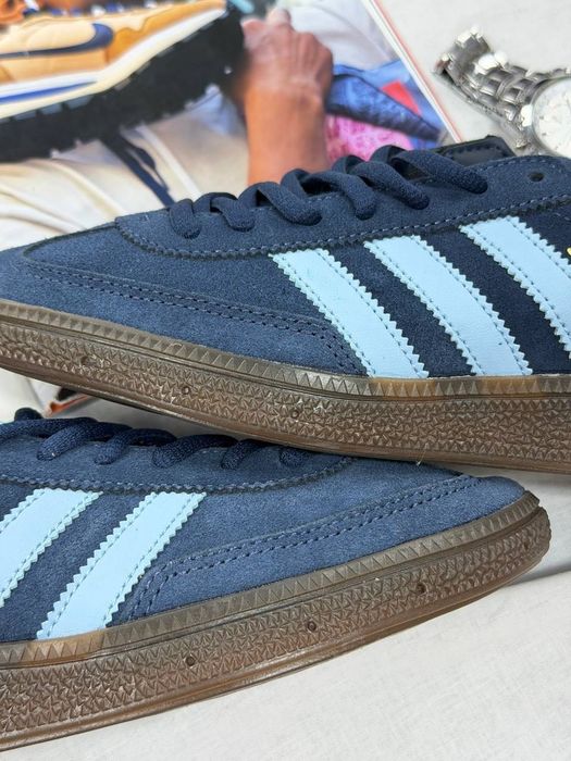 Топ Модель! Кросівки Adidas Handball Spezial Navy Gum, Адідас Сині, adidas
