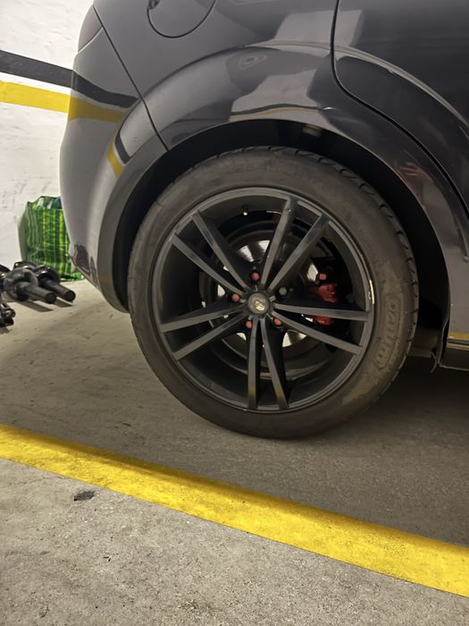 Jante 17 5x112 2pneus semi novos