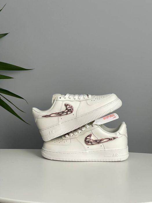 Кросівки Кроссовки Nike Air Force 1 07 LX Pink Рожевий Розовый Кросовки повсякденні