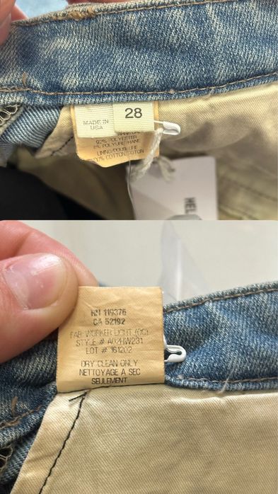 Helmut Lang шорти