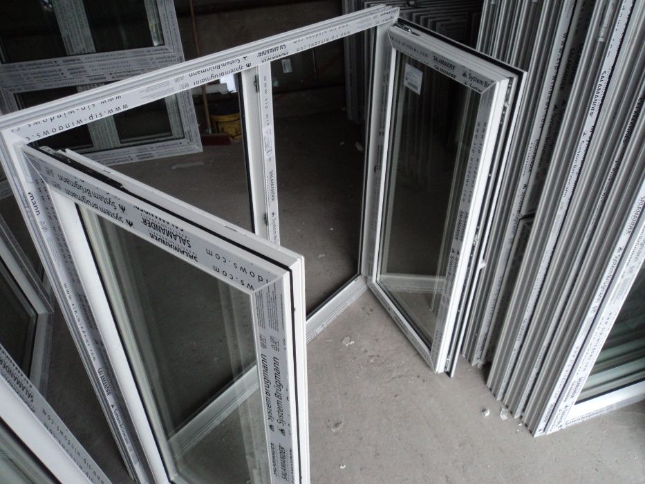 Okna pcv 3xUszczelka -sz130x120wys- dwuskrzydłowe mam 10szt