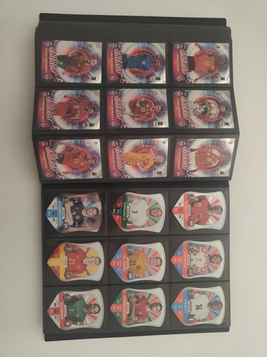 Coleção completa match attax euro2024