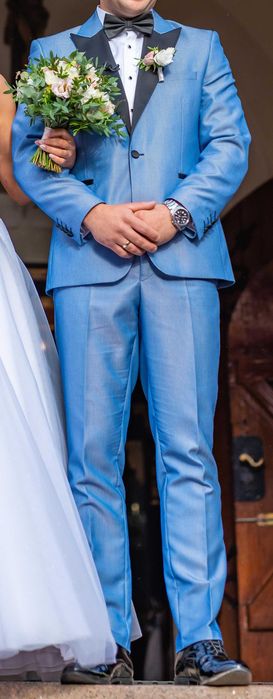 Ślubny garnitur smokingowy BONUS