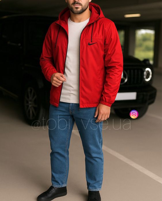 ТОП‼️ Куртка Чоловіча Вітровка з капюшоном Мужская плащевка