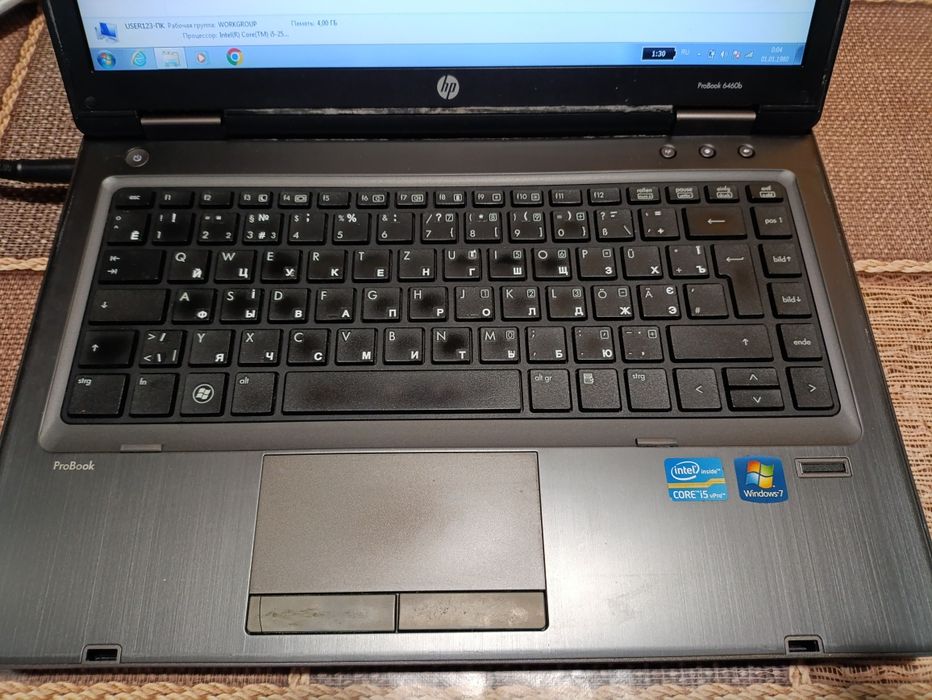 Ноутбук HP Probook 6460b i5/ssd/4 Gb