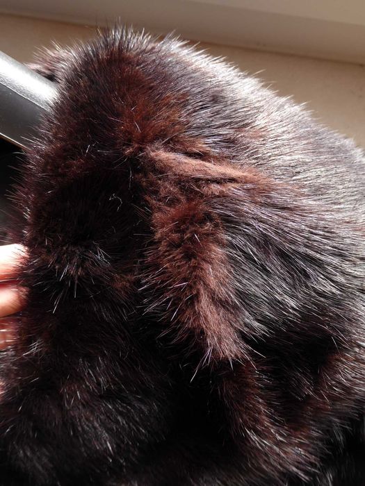 Casaco de senhora em vison anos 50/60, tamanho M - Vintage Mink Coat