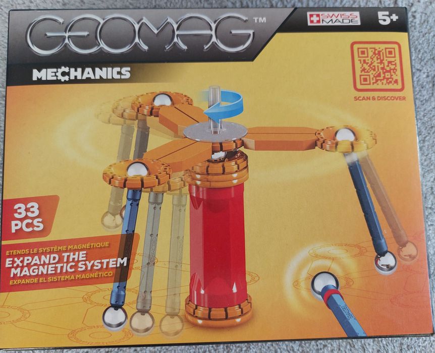 Geomag Mechanics klocki magnetyczne  M1