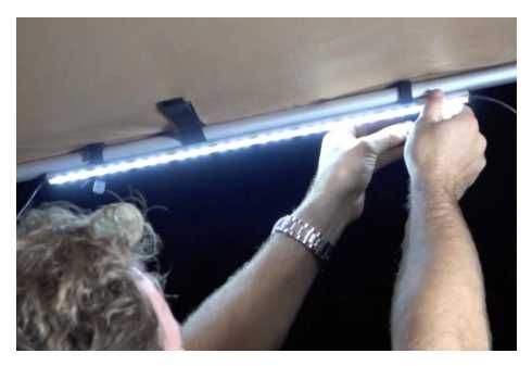 Zestaw oświetlenia LED campingowy wyprawowy