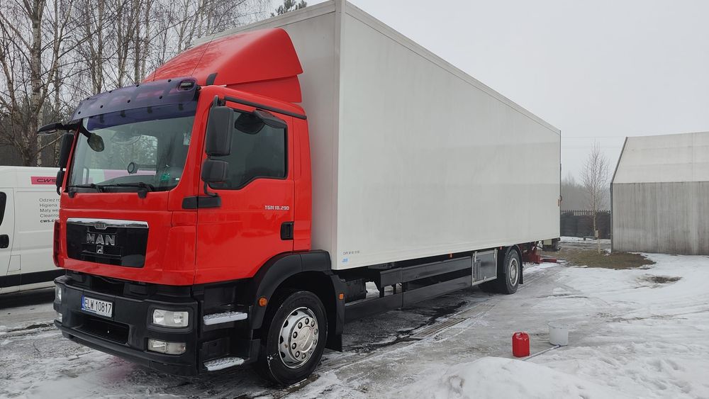 MAN TGM 18.290  MAN TGM 24 euro palety- pierwszy właściciel w Polsce,stan bardzo dobry