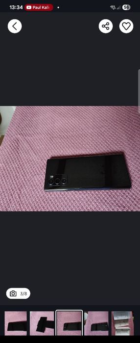 Smartfon LG Wing 8/128GB 5G 6.8" Szary LMF100EMW dual sim aurora gray