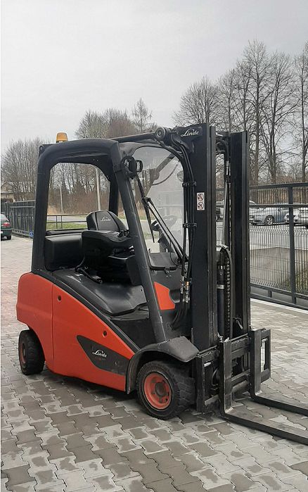 Wózek widłowy LINDE H16 po serwisie sprowadzony możliwość LEASINGU