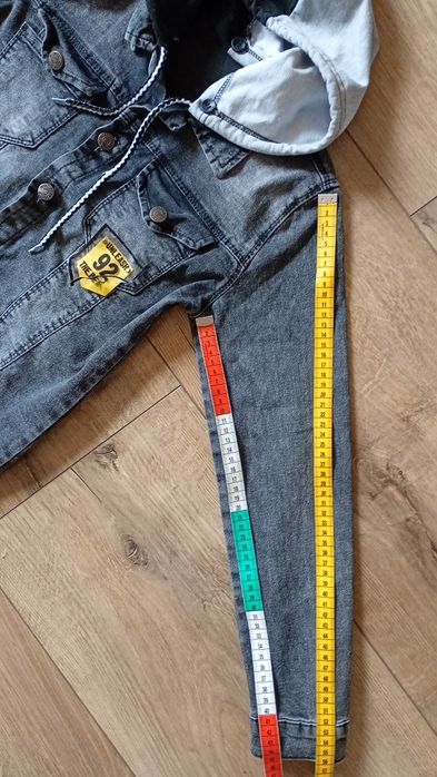 Kurtka chłopięca jeans roz 152