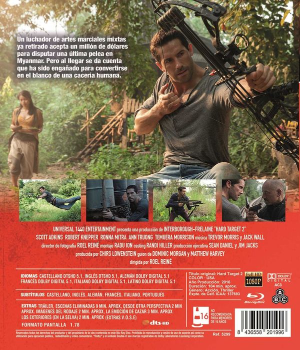 Blanco Humano 2/Perseguição Sem Tréguas 2 (Blu-Ray)