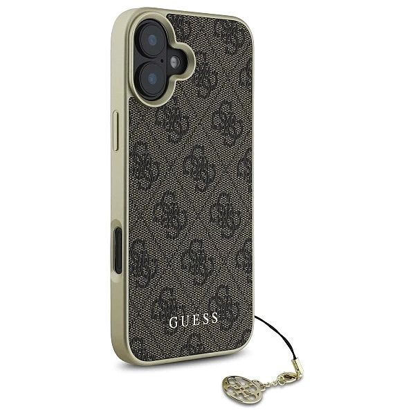 Guess GUHCP16MGF4GBR iPhone 16 Plus 6.7" brązowy/brown hardcase 4G Cha