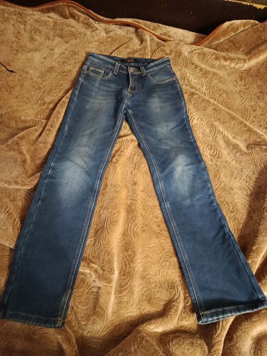 Джинсы утеплённые р 46/48