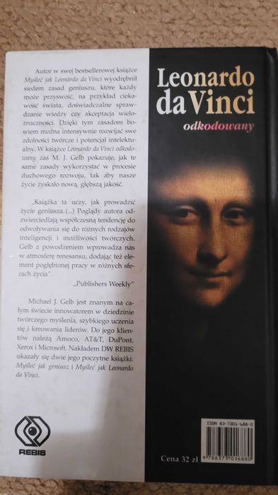 leonardo da Vinci odkodowany Michael J. Gelb