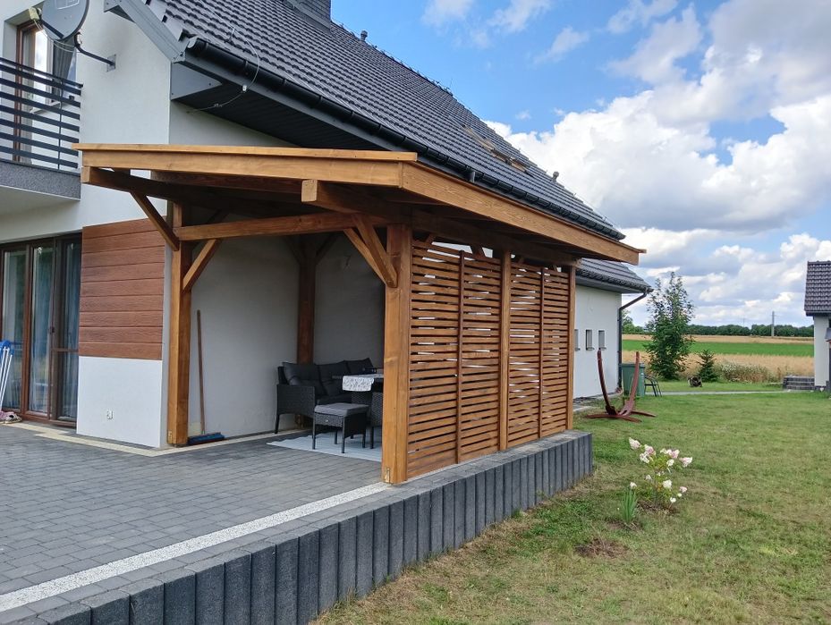 Altana wiata garaże