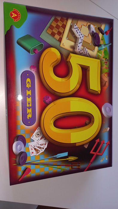 50 gier gra plaszowa nowa