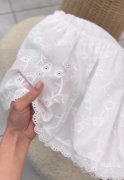 Сукня біла Chepura Textile 6-9 місяців 74 розмір
