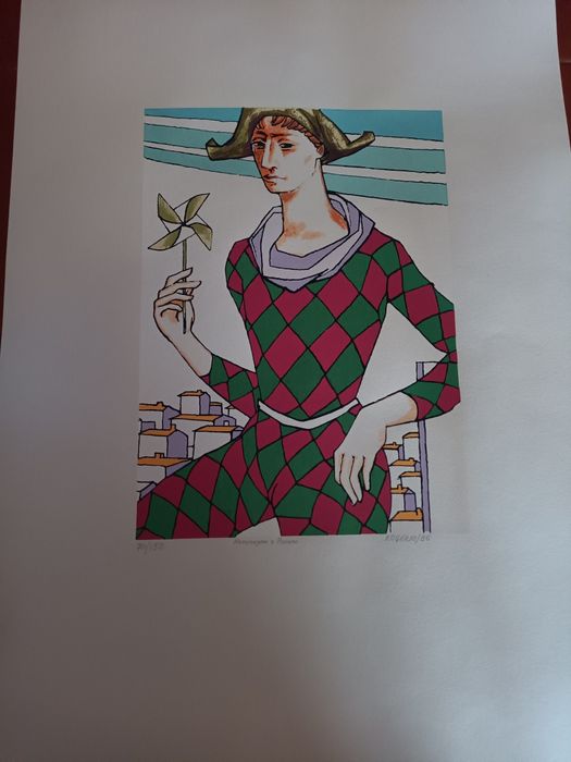 Serigrafia de Rogério Freitas