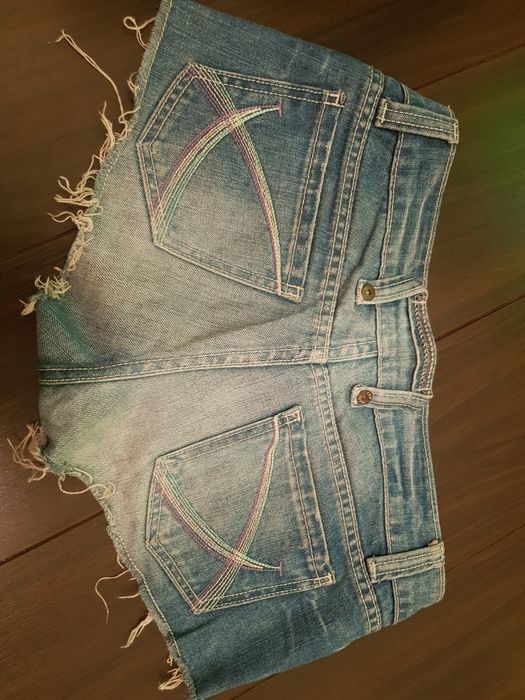 Spodenki jeans Zara