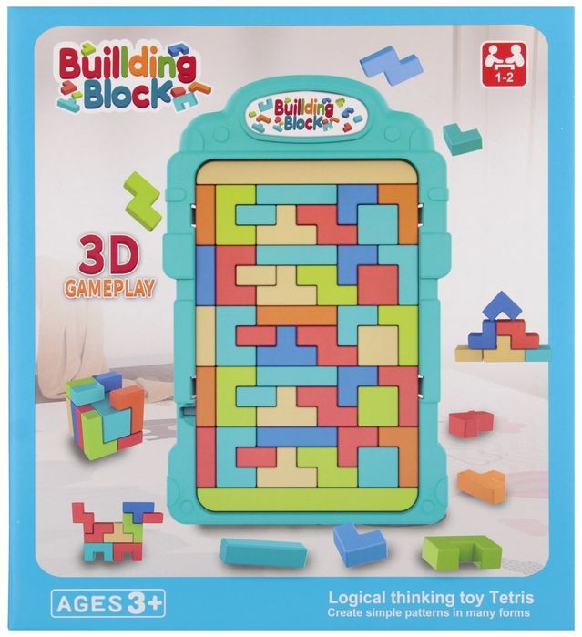 Gra Logiczna Bloczki 29x30x5 Mc pudełko 36/72. Mega Creative