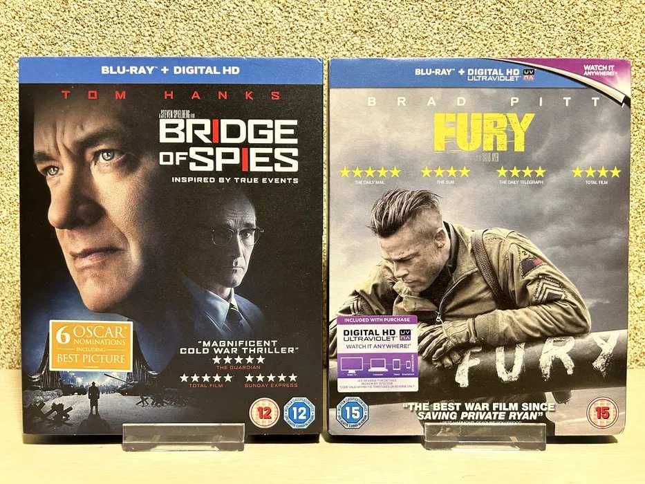 Blu-ray диски Пассажиры/ Рэмпейдж/ Годзилла /Рэмпейдж /  с переводом.