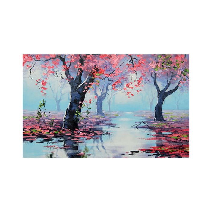 Diamond painting haft diamentowy  -  las (12649)