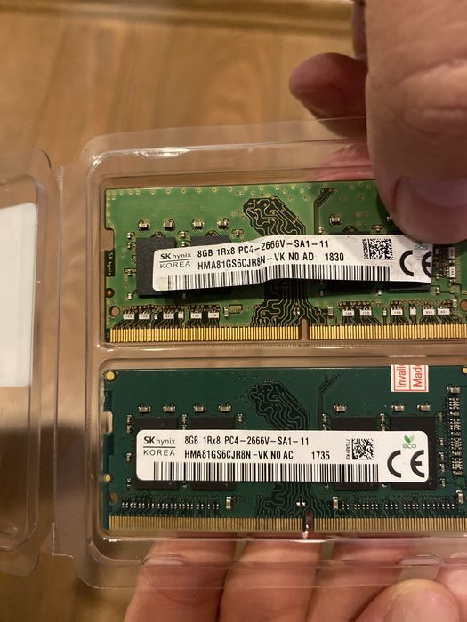 Оперативна пам‘ять SK hynix 16gb (2x8) 2666