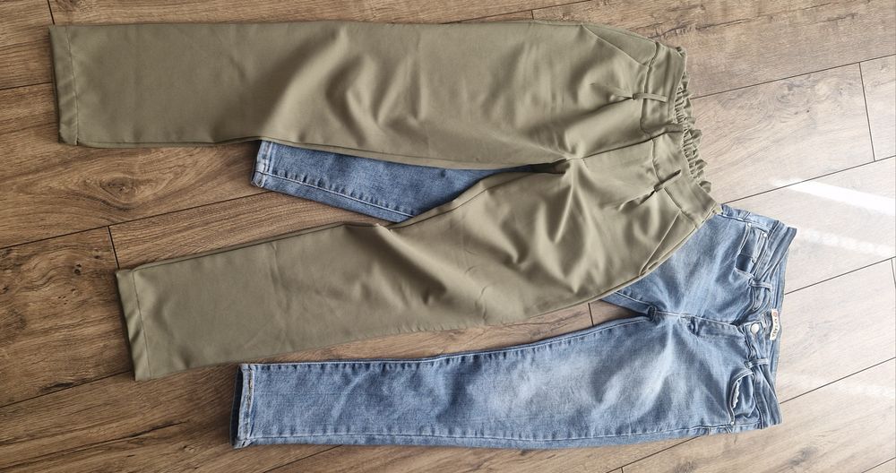 2x spodnie damskie rozm.36/S