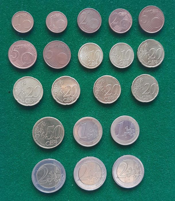 1.ªs moedas Euro - Bélgica