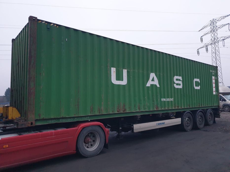 Kontener magazyn / morski 40'HC - WYNAJEM POZnań