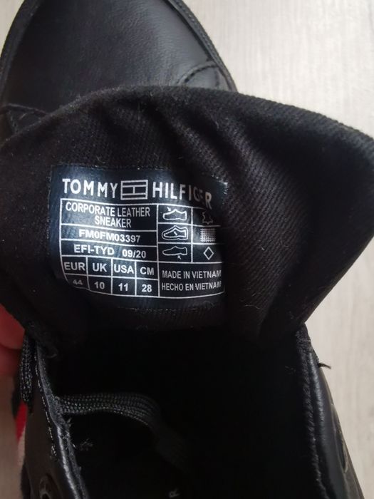 Шкіряні кеди Tommy Hilfiger